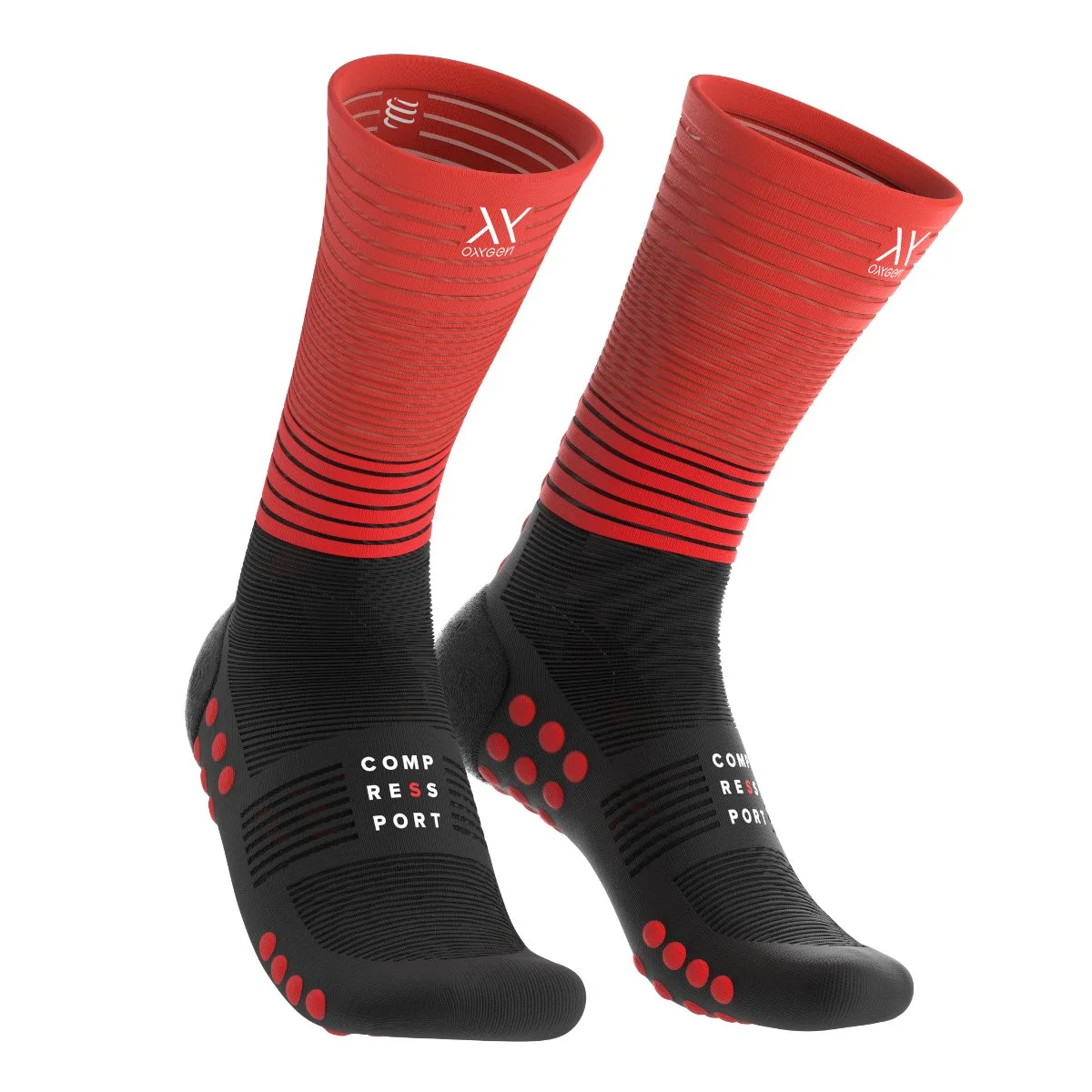 Mid_Compression_Socks_Run_Red-jpeg.webp Mid Compression Socks Run - Slika 1